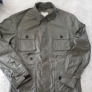 Club Monaco Military Field Jacket in Olive